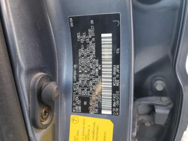 2004 Toyota Highlander Base