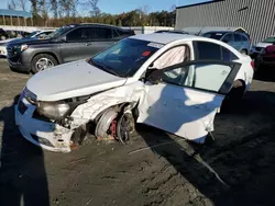 Salvage cars for sale at Spartanburg, SC auction: 2011 Chevrolet Cruze LT