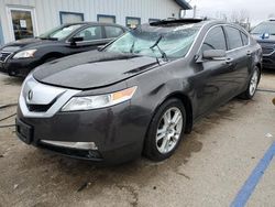 Salvage cars for sale at Pekin, IL auction: 2010 Acura TL