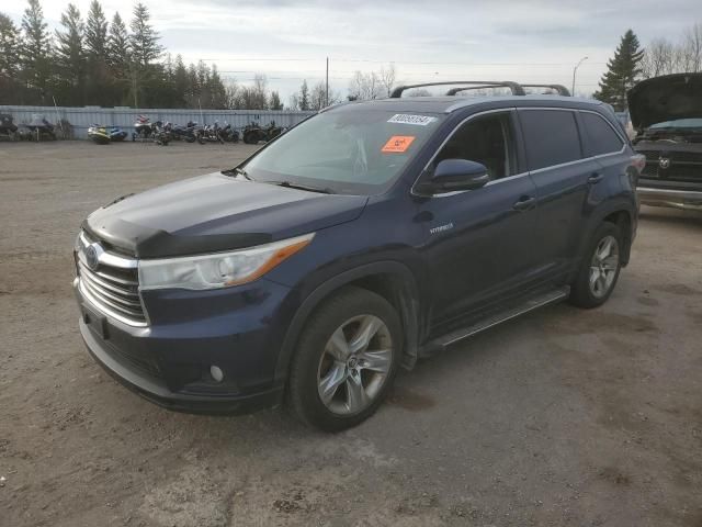 2016 Toyota Highlander Hybrid Limited