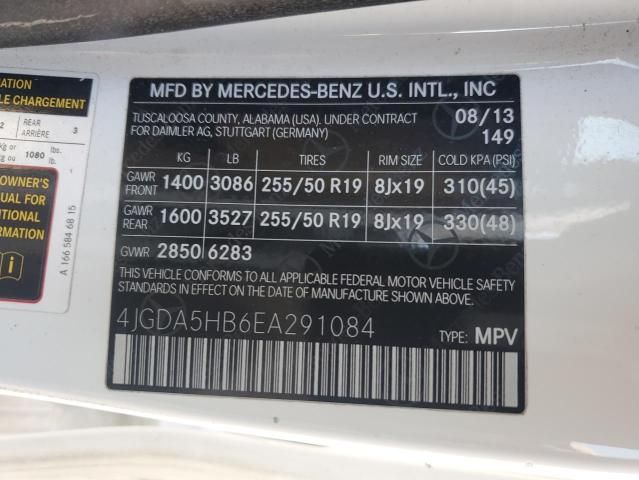 2014 Mercedes-Benz ML 350 4matic