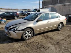 Salvage cars for sale at Fredericksburg, VA auction: 2003 Honda Accord EX