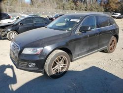 Salvage cars for sale at Waldorf, MD auction: 2013 Audi Q5 Premium Plus