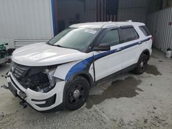 Salvage cars for sale from Copart Mebane, NC: 2018 Ford Explorer Police Interceptor