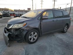 Salvage cars for sale from Copart Sun Valley, CA: 2014 Toyota Sienna LE