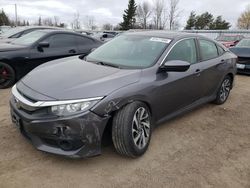 Salvage cars for sale from Copart Bowmanville, ON: 2018 Honda Civic EX