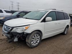 Salvage cars for sale at Elgin, IL auction: 2012 Volkswagen Routan SE