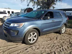 Ford Explorer salvage cars for sale: 2018 Ford Explorer