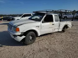 Salvage cars for sale from Copart Houston, TX: 2003 Ford Ranger Super Cab