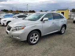 Salvage cars for sale from Copart Sacramento, CA: 2010 Lexus RX 350