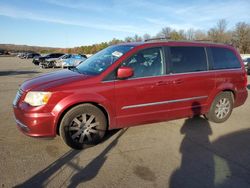 Salvage cars for sale at Brookhaven, NY auction: 2014 Chrysler Town & Country Touring