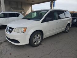 Salvage cars for sale from Copart Fort Wayne, IN: 2013 Dodge Grand Caravan SE