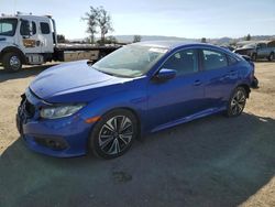 Salvage cars for sale at San Martin, CA auction: 2016 Honda Civic EXL