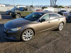 Salvage cars for sale from Copart Van Nuys, CA: 2016 Mazda 6 Touring