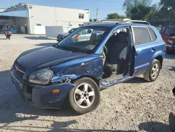 Salvage cars for sale at Opa Locka, FL auction: 2007 Hyundai Tucson GLS