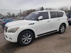 Infiniti qx56 salvage cars for sale: 2011 Infiniti QX56