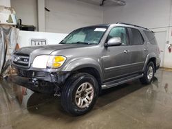 Salvage cars for sale at Elgin, IL auction: 2004 Toyota Sequoia Limited