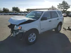 Salvage cars for sale at San Martin, CA auction: 2009 Ford Escape Hybrid