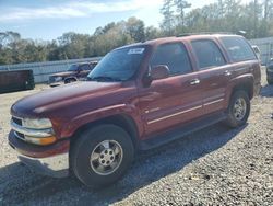 Chevrolet Tahoe salvage cars for sale: 2002 Chevrolet Tahoe K1500