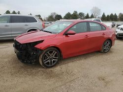 Salvage cars for sale from Copart Elgin, IL: 2019 KIA Forte GT Line