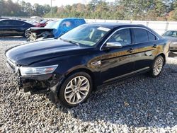 Salvage cars for sale at Ellenwood, GA auction: 2018 Ford Taurus Limited