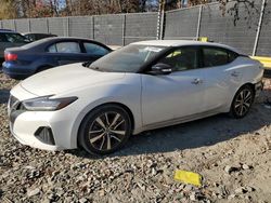 Salvage cars for sale at Waldorf, MD auction: 2022 Nissan Maxima SV