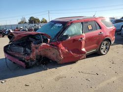 Salvage cars for sale at auction: 2019 Ford Explorer Limited