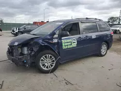 Salvage cars for sale from Copart Homestead, FL: 2013 Toyota Sienna XLE