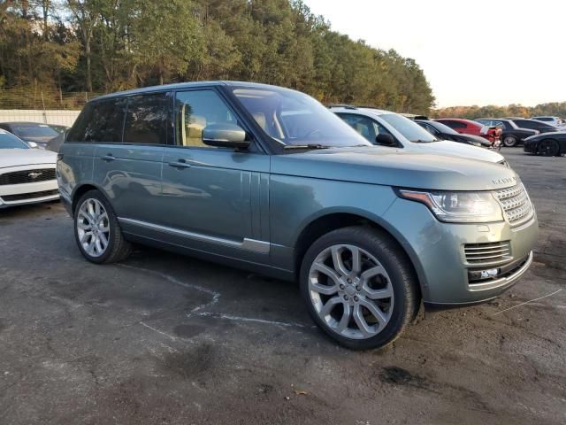 2016 Land Rover Range Rover HSE