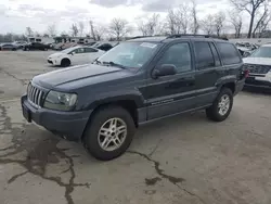 Jeep Grand Cherokee Laredo salvage cars for sale: 2004 Jeep Grand Cherokee Laredo