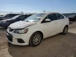 Chevrolet salvage cars for sale: 2019 Chevrolet Sonic LT