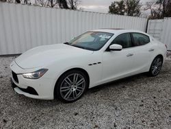 Maserati salvage cars for sale: 2017 Maserati Ghibli S