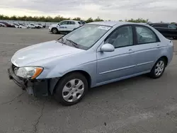 Salvage cars for sale at Fresno, CA auction: 2004 KIA Spectra LX