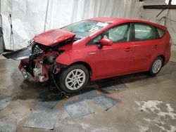 Salvage cars for sale at Ebensburg, PA auction: 2012 Toyota Prius V