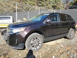 Salvage cars for sale at Waldorf, MD auction: 2013 Ford Edge Limited