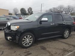 Toyota Sequoia salvage cars for sale: 2011 Toyota Sequoia Limited