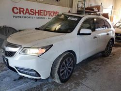 Acura mdx salvage cars for sale: 2014 Acura MDX Technology