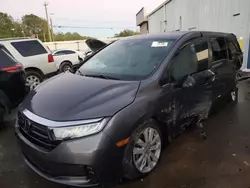 Salvage cars for sale at Montgomery, AL auction: 2022 Honda Odyssey LX