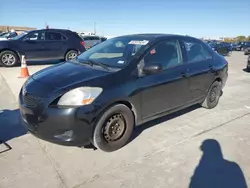 Salvage cars for sale from Copart Grand Prairie, TX: 2012 Toyota Yaris