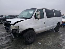 Salvage cars for sale from Copart Antelope, CA: 2008 Ford Econoline E350 Super Duty Wagon