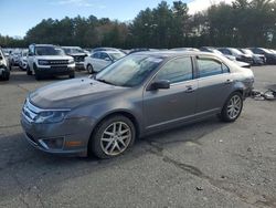 Salvage cars for sale at Exeter, RI auction: 2010 Ford Fusion SEL