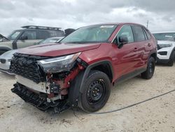 Salvage cars for sale at Arcadia, FL auction: 2024 Toyota Rav4 LE