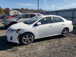 Salvage cars for sale at York Haven, PA auction: 2012 Toyota Corolla Base