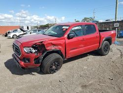 Salvage cars for sale at Homestead, FL auction: 2023 Toyota Tacoma Double Cab