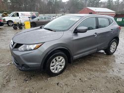 Nissan salvage cars for sale: 2017 Nissan Rogue Sport S