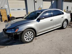 2013 Volkswagen Passat S en venta en York Haven, PA