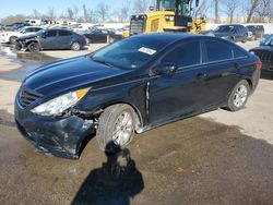 Salvage cars for sale at Bridgeton, MO auction: 2012 Hyundai Sonata GLS