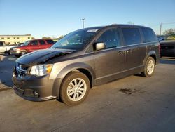 Salvage cars for sale at Wilmer, TX auction: 2019 Dodge Grand Caravan SXT