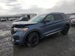 Salvage cars for sale at Lumberton, NC auction: 2021 Ford Explorer XLT