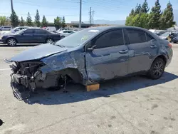 Toyota Corolla Vehiculos salvage en venta: 2019 Toyota Corolla L